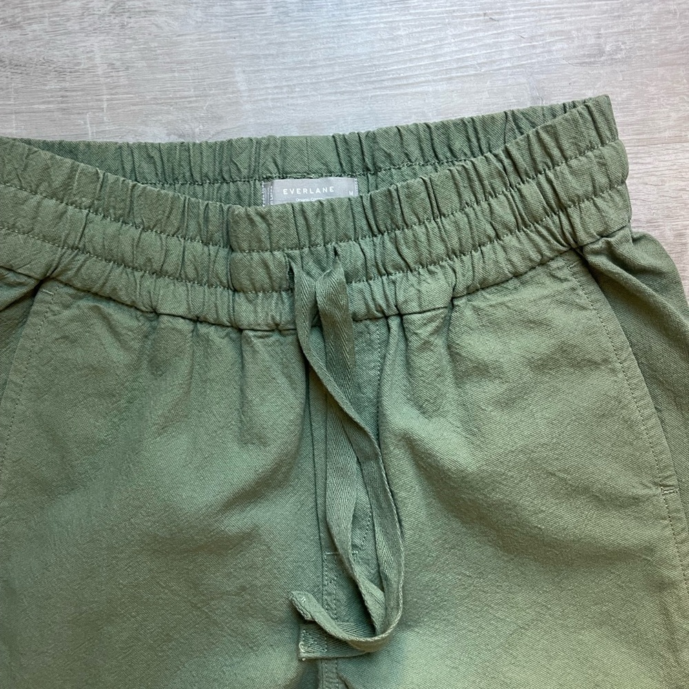 Everlane Organic Cotton Drawstring Pull On Pants size M - Picture 3 of 7